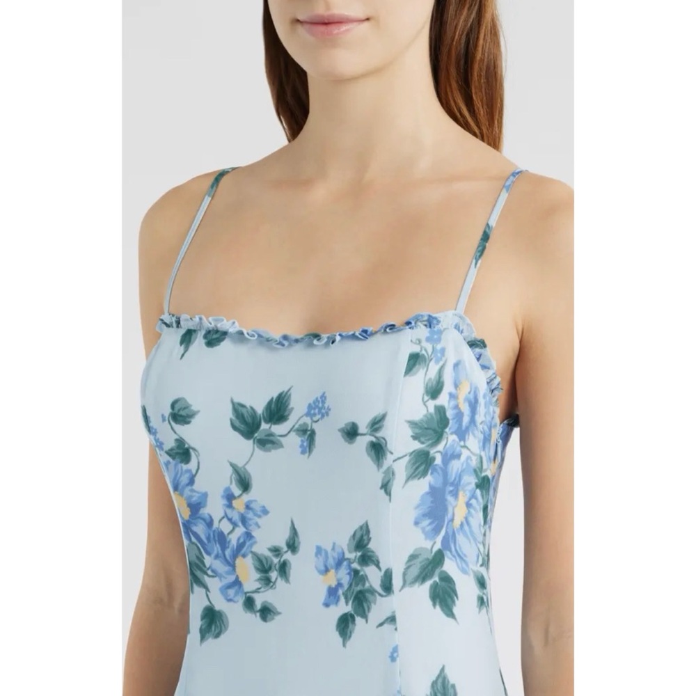Reformation Lilibet Dress in Fresh Air - Picture 4 of 13